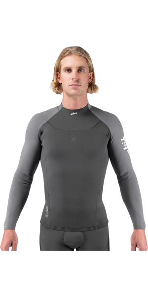 2026 Zhik Mens Superwarm X Neoprene Wetsuit Top DTP-1180-GRY - Grey